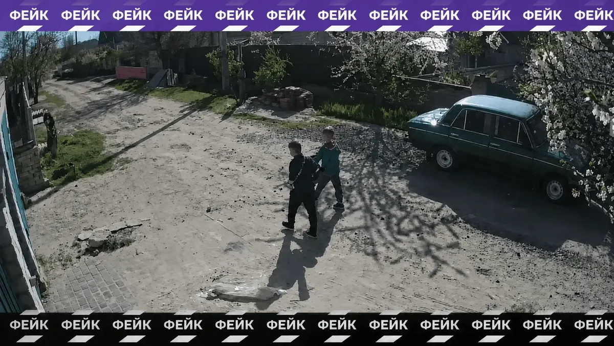Як російська пропаганда використала старе відео з Херсона для фейку про ЗСУ