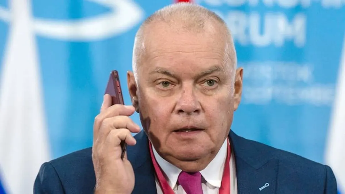 Кісєльов втрачає ефір: російське ТБ втрачає аудиторію