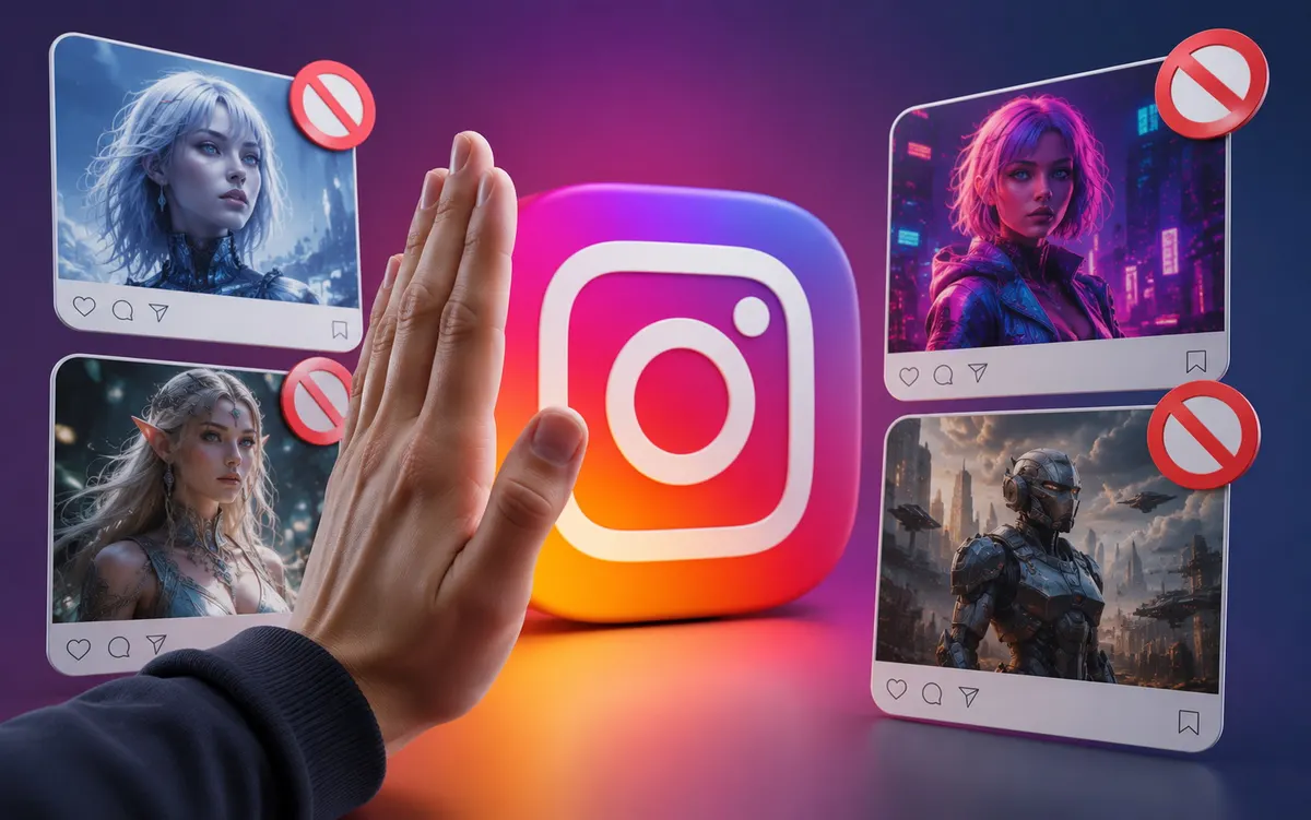 Instagram зобов'яже ШІ-профілі позначати себе