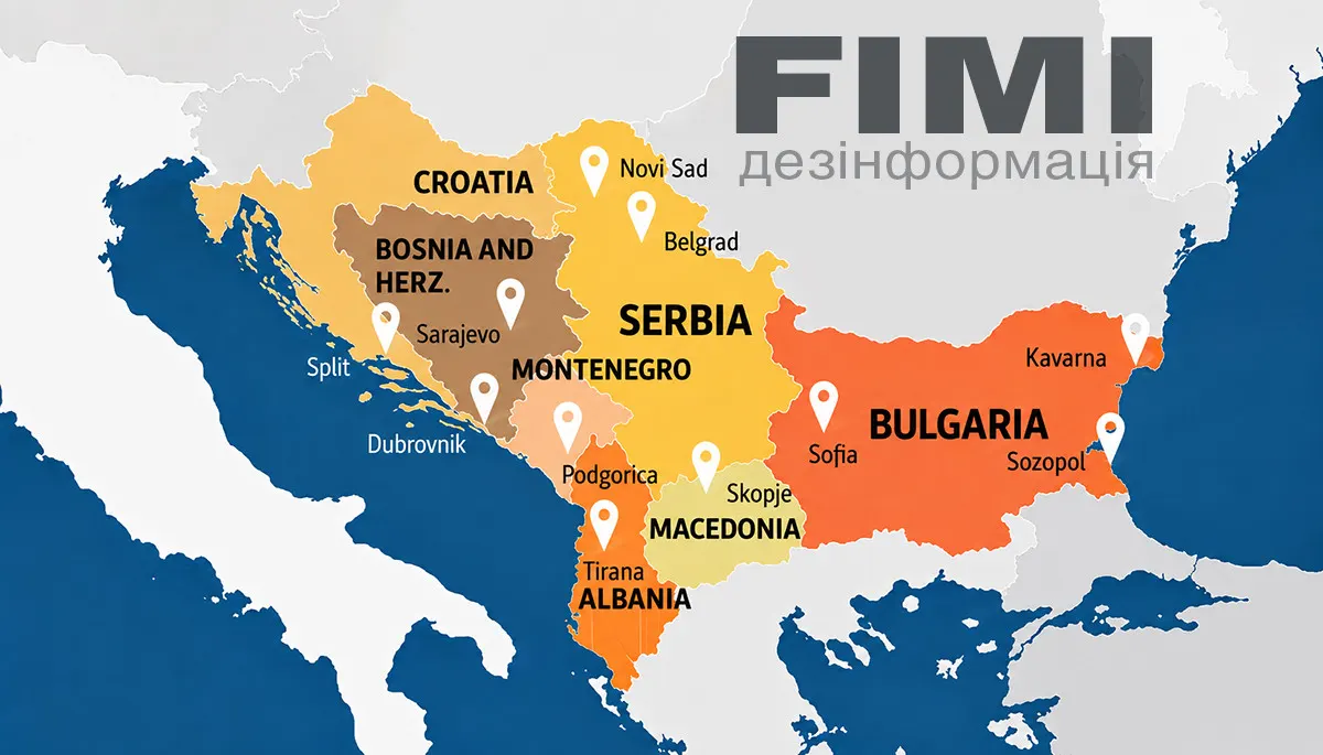 Балкани як полігон FIMI: чому регіон стає «спільним підприємством» з автократіями